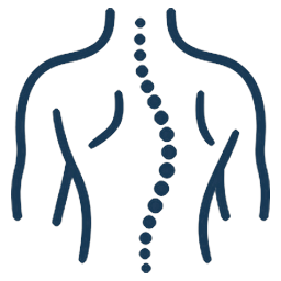Spine and back pain icon