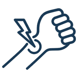 Hand and wrist pain icon