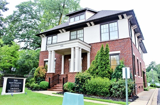 Exterior of the Germantown office building
